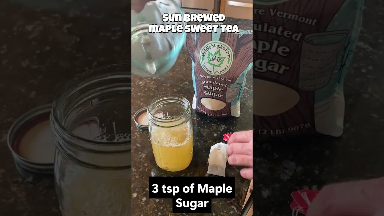sweet maple tea