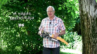 Fűrész 06/20 - A vágás technikája (Silky)