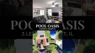 Home Back on the Market | 3 Finished Levels   Pool | 1112 Trailsend Ln, Joliet IL #jolietillinois