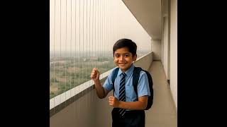 Upgrade School Safety with MSpace Invisible Grills | Child Protection Guaranteed | #invisiblegrills