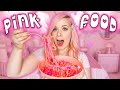 I ONLY ate PINK food for 24 HOURS