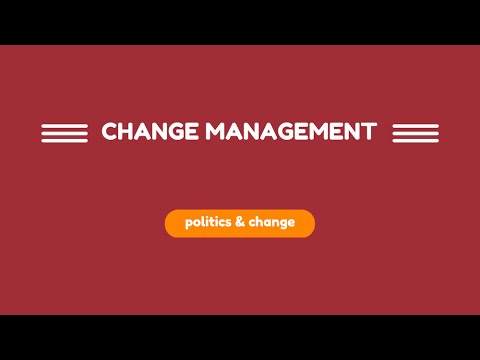 video #30: POLITICS AND CHANGE MANAGEMENT