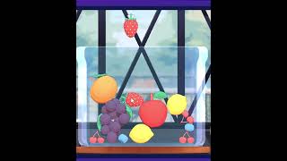Almost got the mega fruit! 😫🍍#FruitMerge #MergeGame #FruitCombo #MergeMaster #SatisfyingMerge screenshot 2