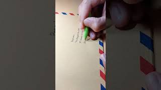 Contoh Penulisan Lamaran Kerja Amplop Coklat Bagian Penerima Terletak Di Pojok Kanan Bawah #shorts