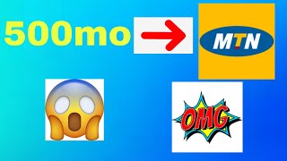 500Mo Gratuitement Sur Mtn Ci