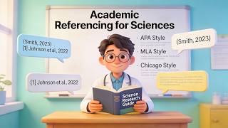 Academic Referencing for Sciences - Mastering APA and Harvard Styles (3 Minutes)