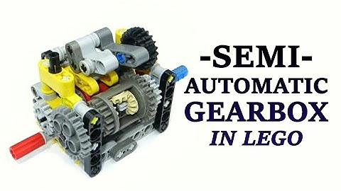 Lego Automatic Gearbox Idea (3 Speed Hybrid) | Lego Technic Mastery