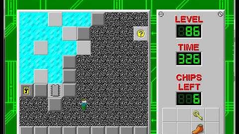 CCLP1 level 86 solution - 309 seconds