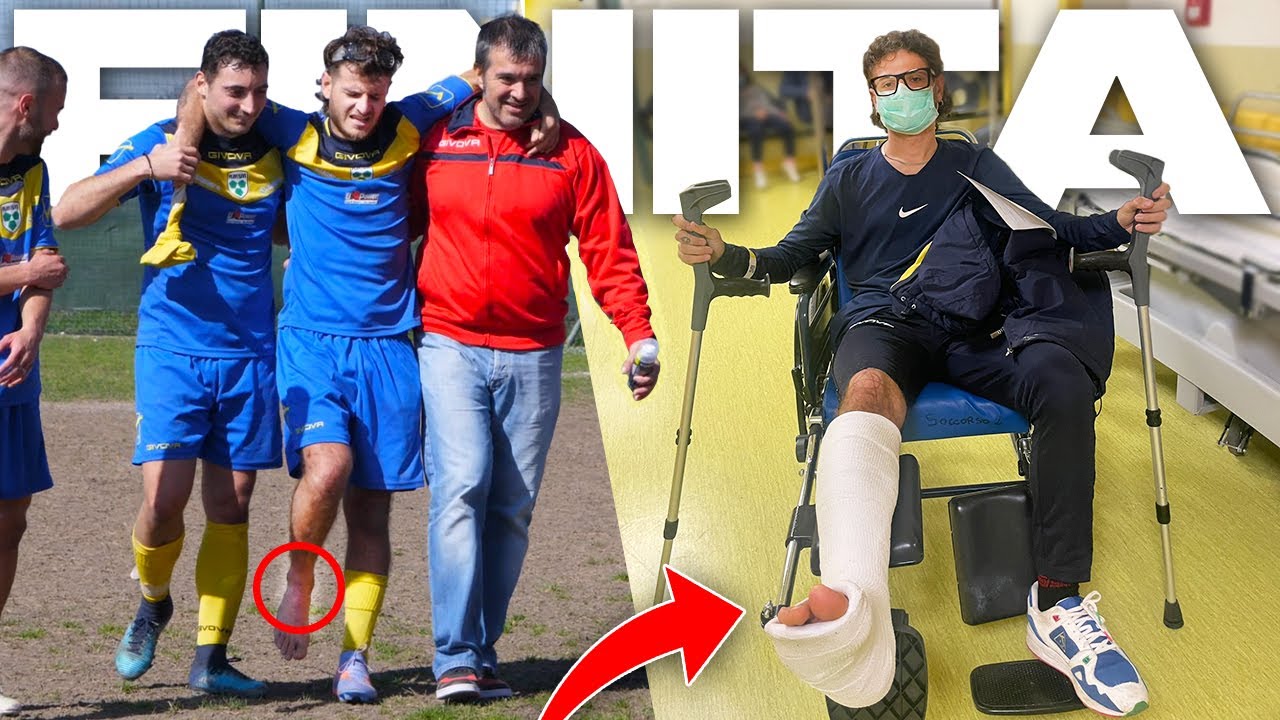 👨‍🦽⚽️ STAGIONE FINITA! Il MIO BRUTTISSIMO INFORTUNIO in TERZA CATEGORIA!