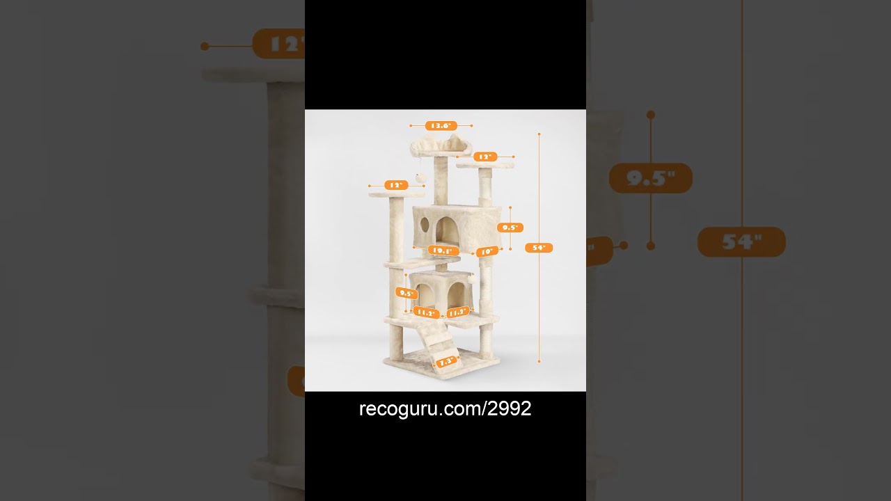 😻Yaheetech Cat Tree Review! Budget-Friendly & Cat Approved!