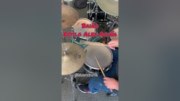 Baião estilo Alex Acuña en la batería