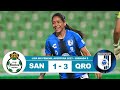Santos Femenil vs Queretaro 1-3 Resumen Goles 2023