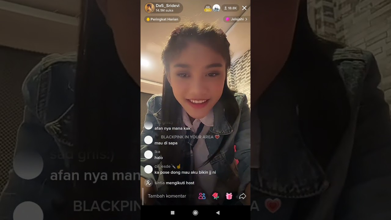 live sridevi          maaf ya cuma dikit