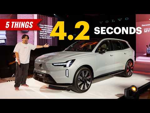The 2026 Volvo EX90 SUV is nearing supercar territory...