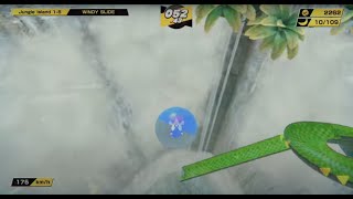 Super Monkey Ball Skip Windy Slide Level! Straight to the end! screenshot 4
