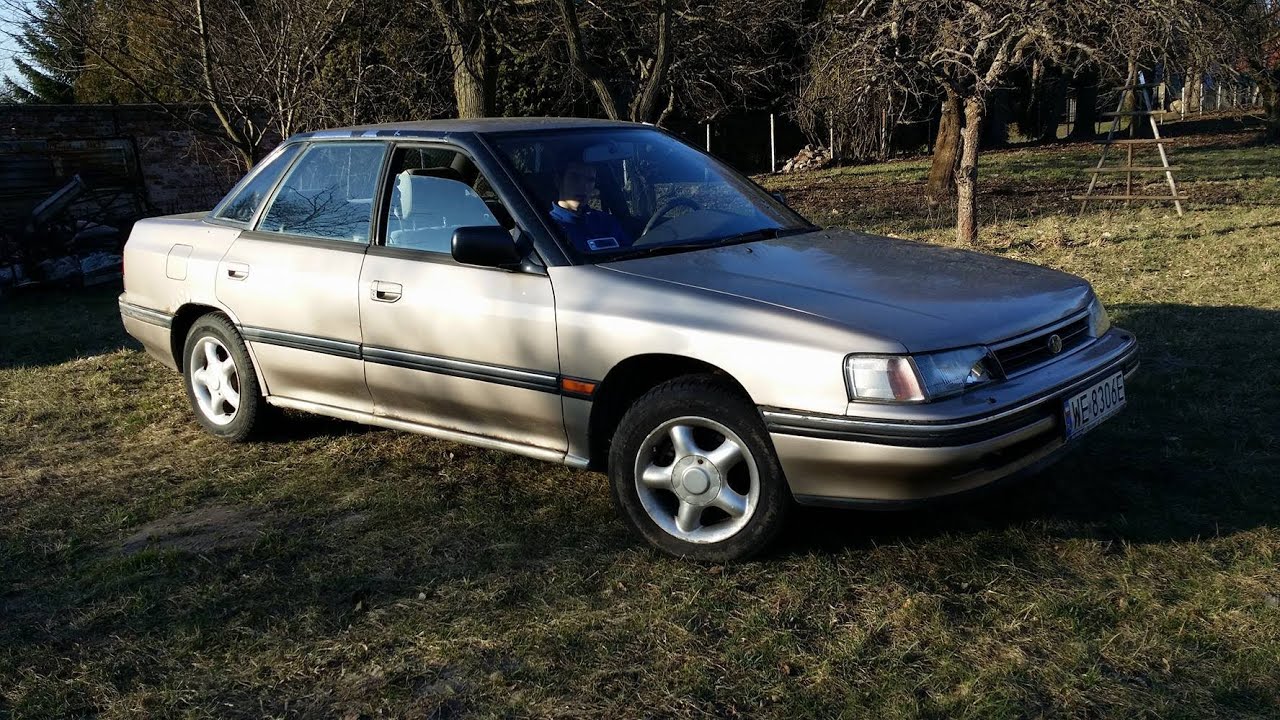 Driving Subaru Legacy Bc 1991 - Youtube