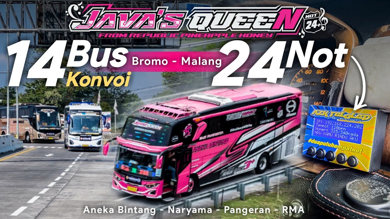 TERNYATA ADA LAGI YANG BARU !! NOT-NYA SAMPAI 24 ?? Tes 48 Corong Java's Queen | Trip Malang 14 Bus