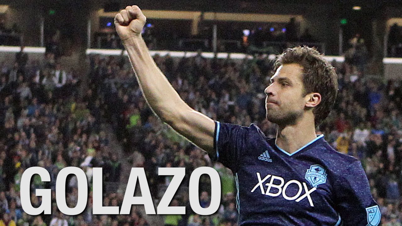 GOLAZO: Andreas Ivanschitz blasts a free kick top corner to bring the Sounders level