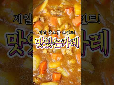 가족들이 또 해달라고 한 '맛있는카레' 레시피!