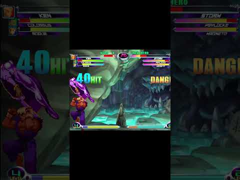 MvC2: VDO - Ken + Rogue Kiss to Tatsu Infinite [16 Reps] to Shinryuken 74 Piece 100% Combo 10.11.25