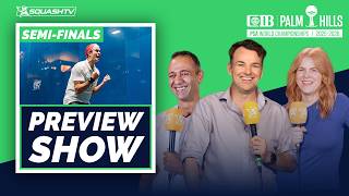 CIB Palm Hills PSA World Championships Semi-Finals | It's time for the SEMI-FINALS 🔥