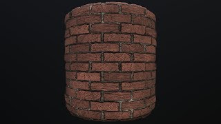 Brick Wall | Substance Designer | Timelapse | Ivys Sousa