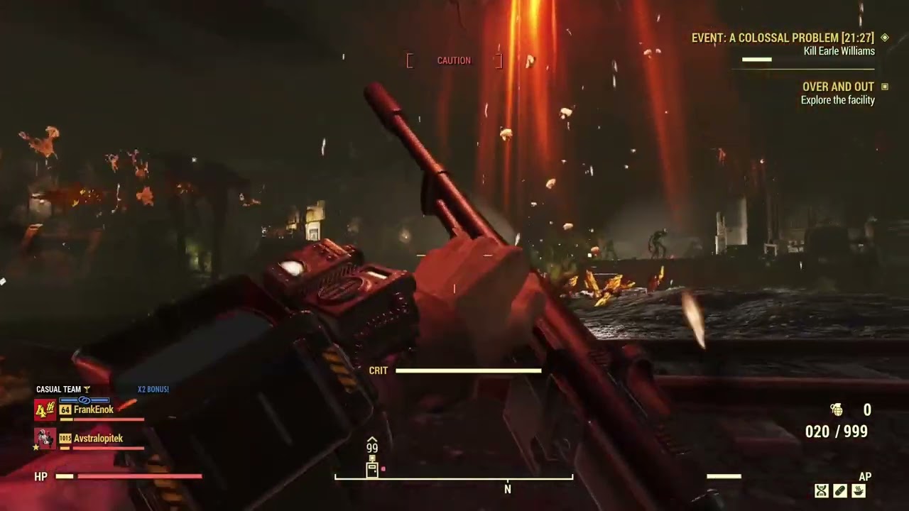 The Fixer NOT LEGENDARY with cheap buff vs. Earle [Fallout 76]