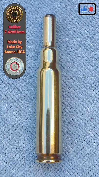 🟡7.62x51mm | .308 BLANK  | #reloadingandmore