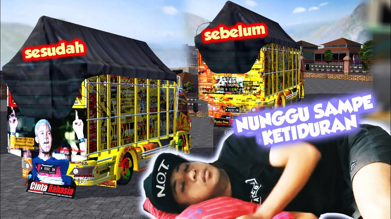 Ngelukis Foto Pak Ganjar Pranowo Dibak Anti Gosip Sam Petruk - bussid