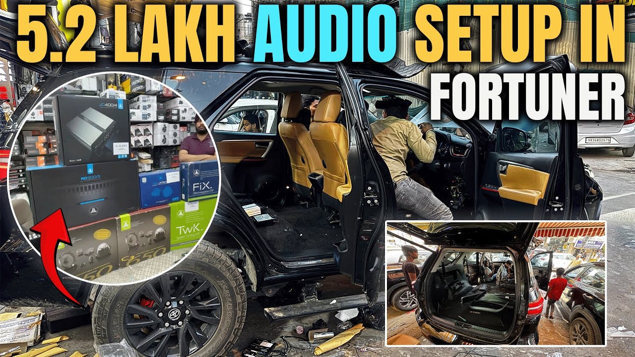 WHY ? This Is Most Expensive Audio Setup In Fortuner !!  | ExploreTheUnseen2.0