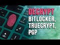 Dcrypteur de disque mdicolgal pour les volumes crypts bitlocker truecrypt et pgp