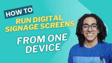 How to Run Multiple Digital Signage Screens From One Device