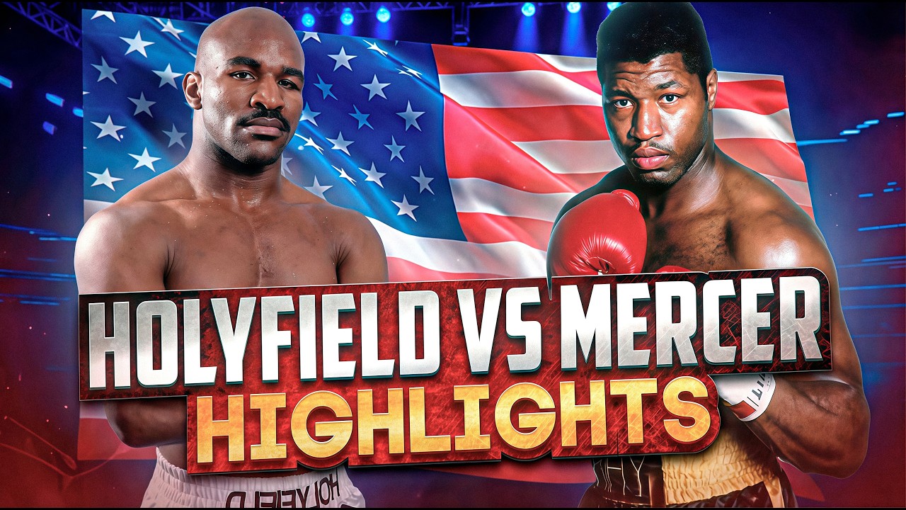 Heavyweight Boxing! Evander Holyfield (USA) vs Ray Mercer (USA) | Full Fight Highlights