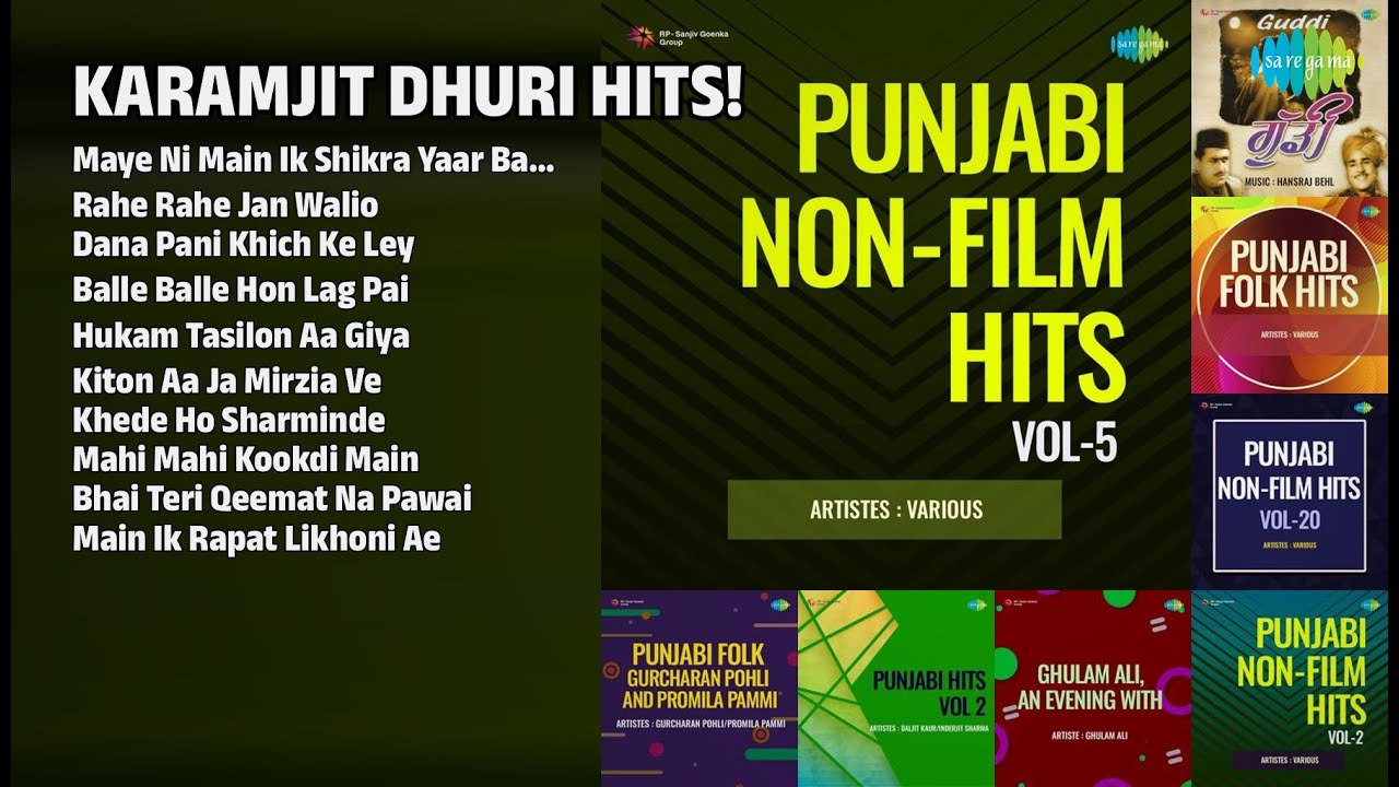 ਕਰਮਜੀਤ ਧੂਰੀ ਦੇ ਸੁਪਰਹਿੱਟ ਗੀਤ | Karamjit Singh Dhuri Songs | Maye Ni Main Ik Shikra Yaar Banaya