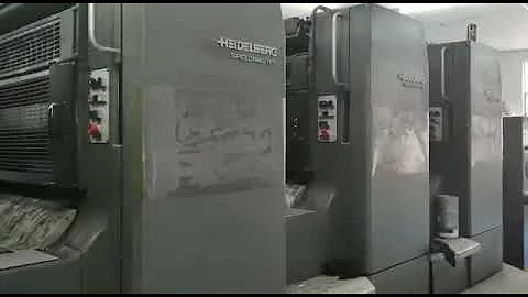 Heidelberg SM102-5 l 5 Color Offset Printing Press l 40"