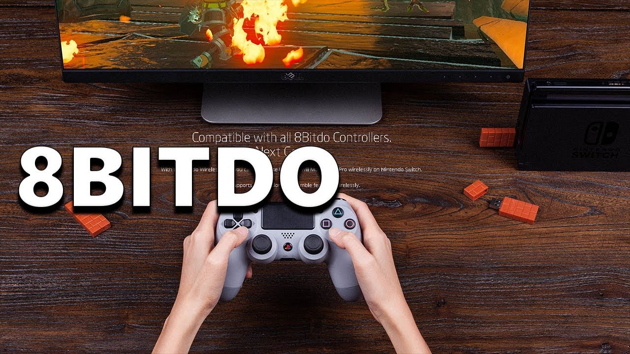 8bitdo Adapter Lets You Use Playstation Controllers On Your Switch Youtube