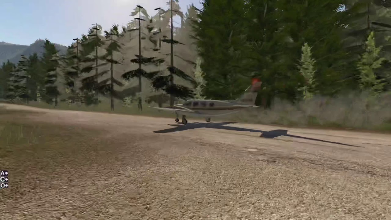 Xplane 11 busy day at Quatam River Airport