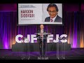 Cjf lifetime achievement award  haroon siddiqui  cjf awards 2023