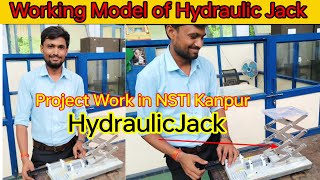 Working Model Of Hydraulic Jack How A Hydraulic Jack Work On Pascal Laws Hydraulic Jack