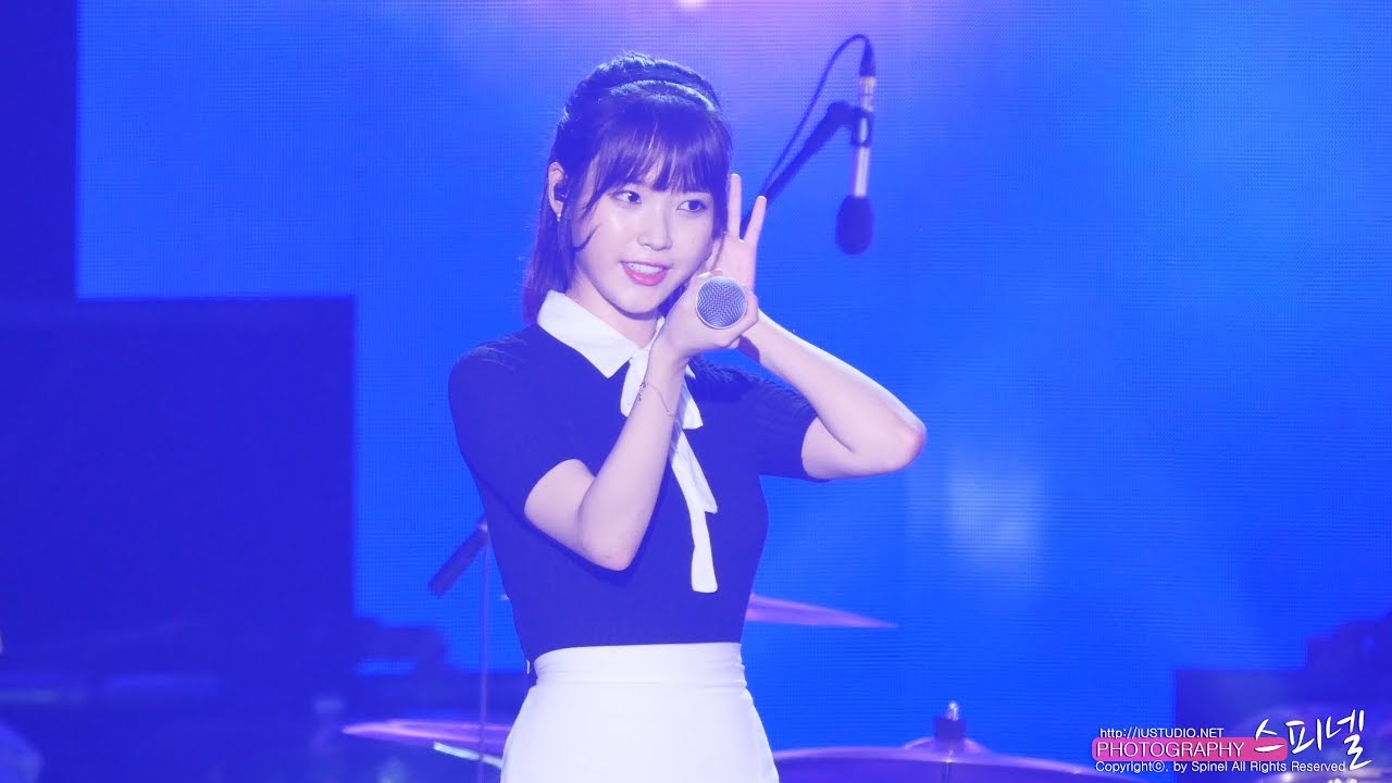 4K 170728 보령머드축제 아이유 직캠 - 밤편지 IU fancam - Through the Night by Spinel