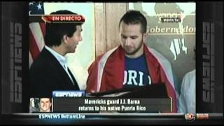 Former Northeastern Basketball Player J.j. Barea Returns Home To Puerto Rico