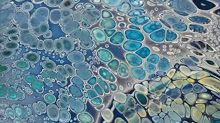 (592) ACRYLIC POURING - Sure Fire Way to get Nice Cells - Full Tutorial from Mixing to Pouring