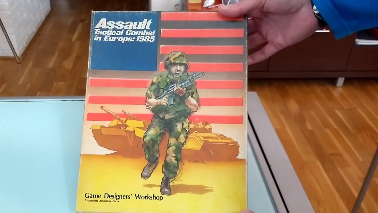 GDW Assault: Tactical Combat In Europe 1985 -In The Box- [Vintage]