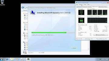 Installing the NAV 2009 R2 demonstration install on SQL 2005 Express Server