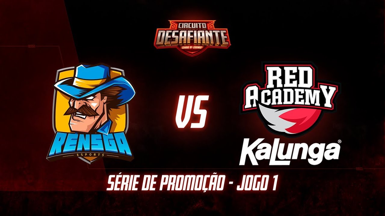 circuito desafiante tabela 2019 Circuito Desafiante 2019: 2ª Etapa - Série de Promoção | Rensga eSports x RED Academy (Jogo 1)