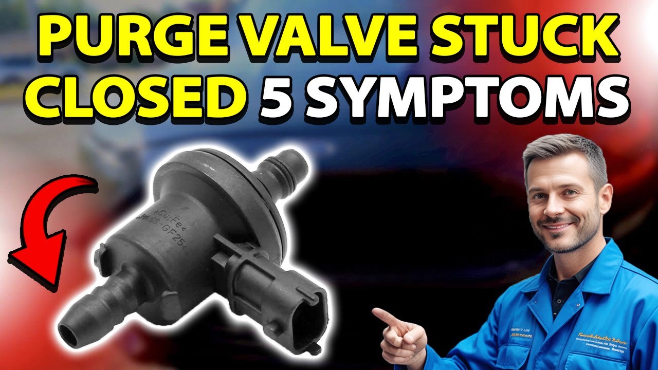 Purge Valve is Stuck Closed - 5 Common Symptoms and How to Test Purge Valve