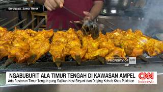 Ngabuburit Ala Timur Tengah di Kawasan Ampel