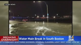 Service Cut To 16 South Boston Buildings After Water Main Break