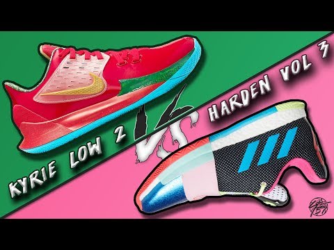 nike-kyrie-low-2-vs-adidas-harden-vol-3!