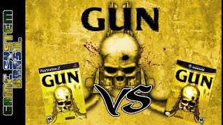 GUN GameCube vs Playstation 2 graphics comparison (comparação gráfica) REMASTERIZADO (REMASTER)